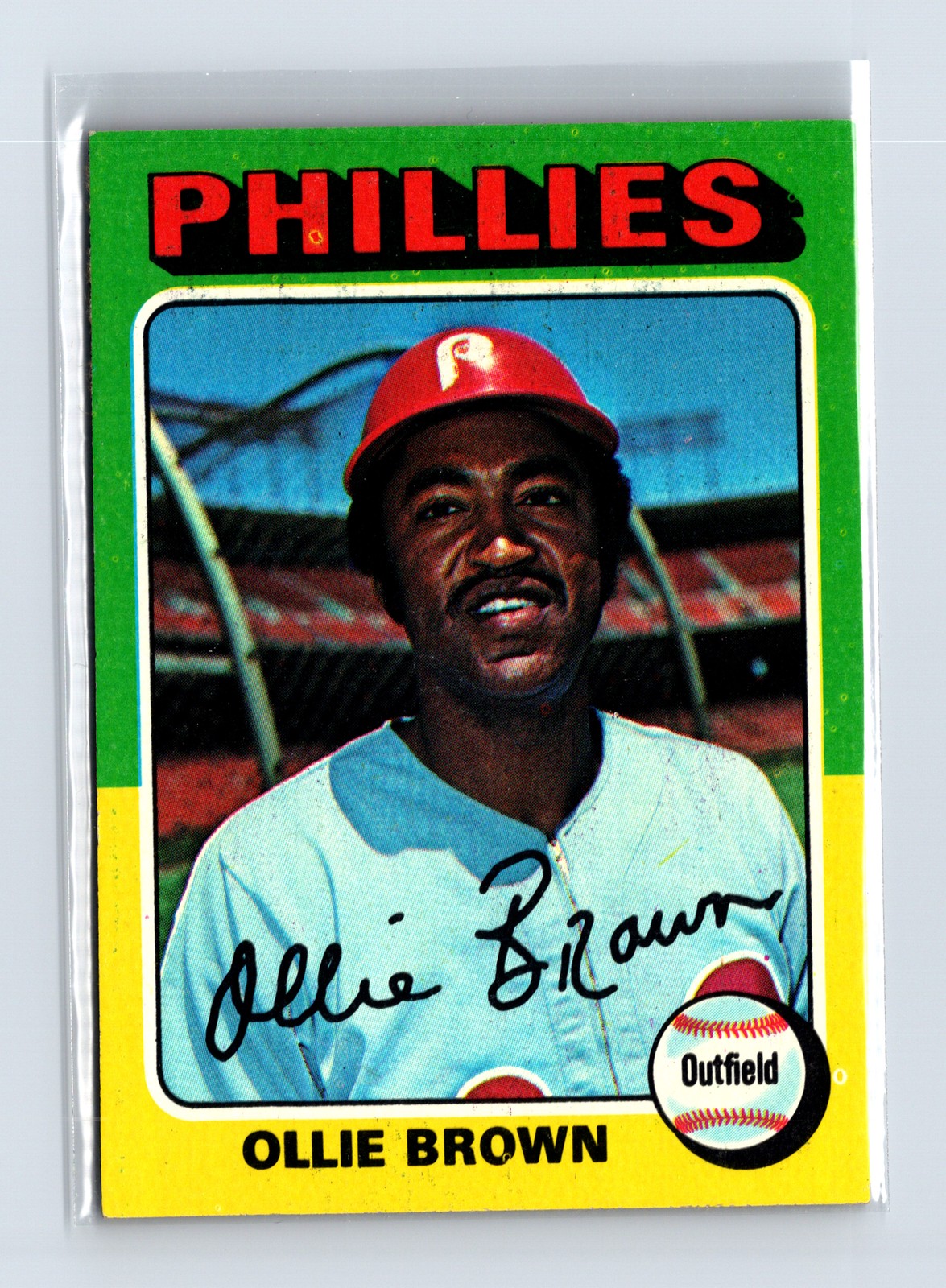 1975 Topps Baseball - SET BREAK - #596 Ollie Brown