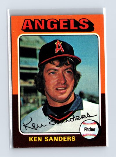 1975 Topps Baseball - SET BREAK - #366 Ken Sanders
