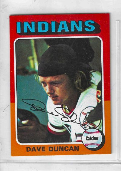 1975 Topps MINI Baseball - SET BREAK - Dave Duncan #238