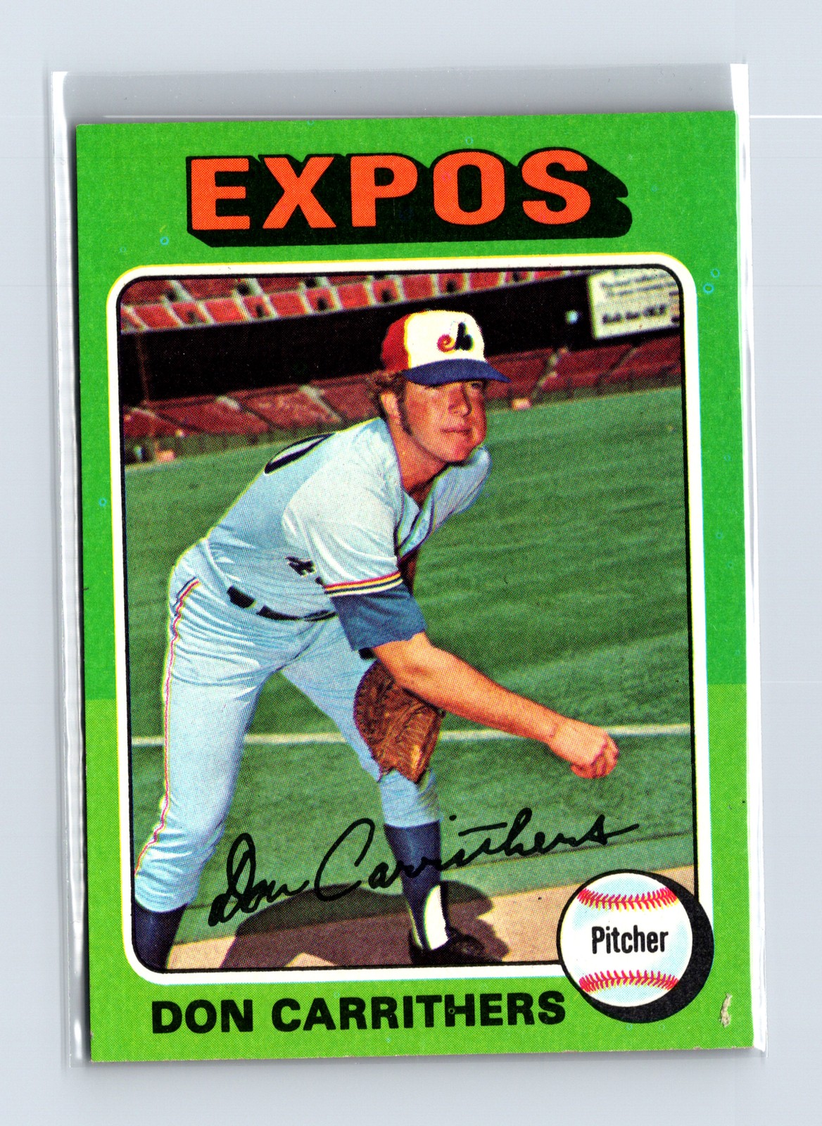 1975 Topps Baseball - SET BREAK - #438 Don Carrithers