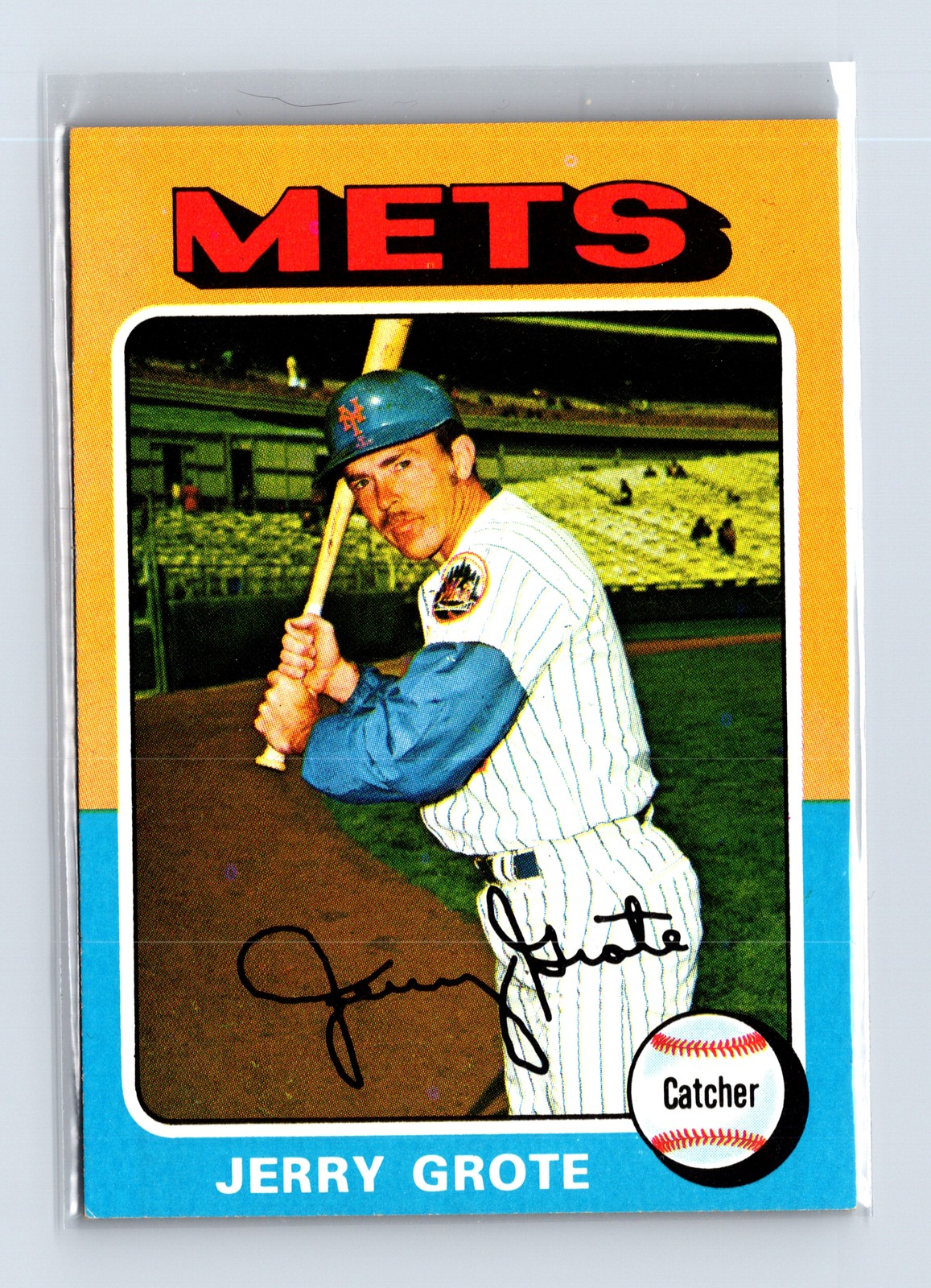 1975 Topps Baseball - SET BREAK - #158 Jerry Grote