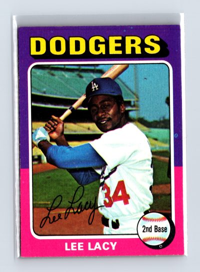 1975 Topps Baseball - SET BREAK - #631 Lee Lacy