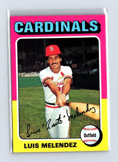 1975 Topps Baseball - SET BREAK - #353 Luis Melendez