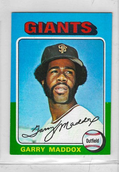 1975 Topps MINI Baseball - SET BREAK - Garry Maddox #240
