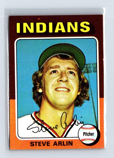 1975 Topps Baseball - SET BREAK - #159 Steve Arlin