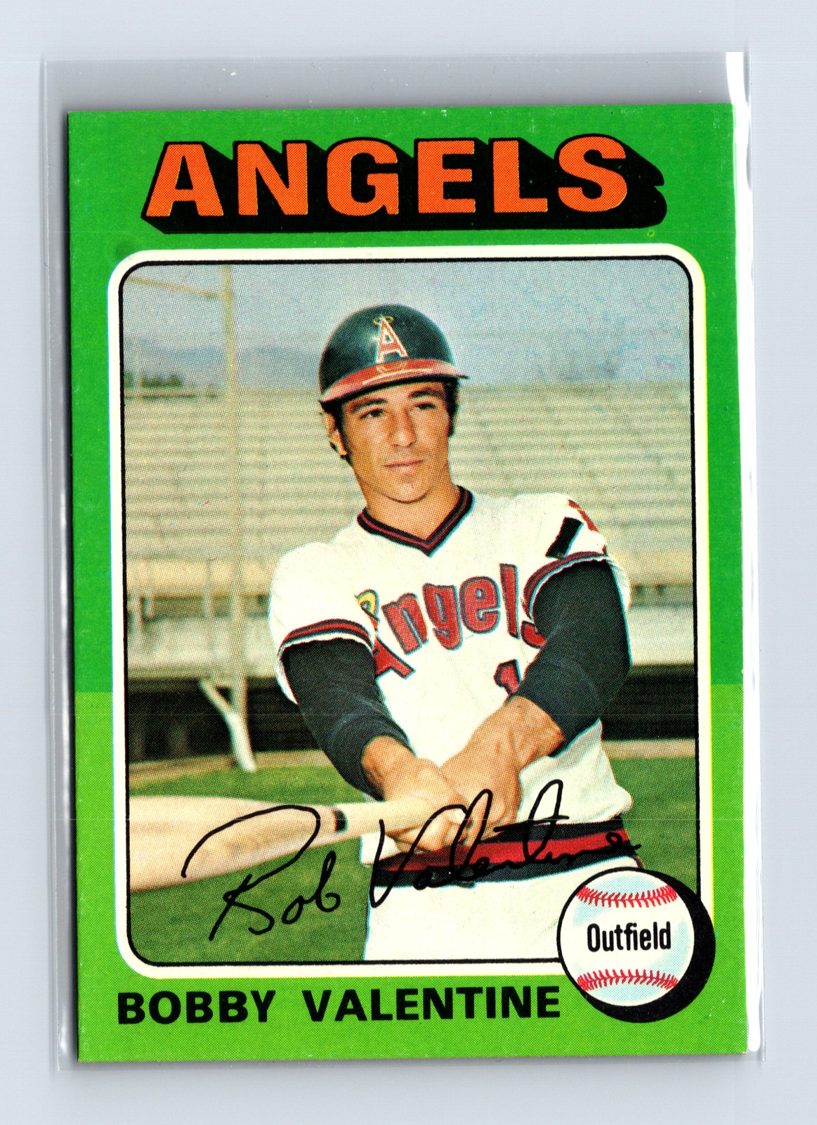 1975 Topps Baseball - SET BREAK - #215 Bobby Valentine