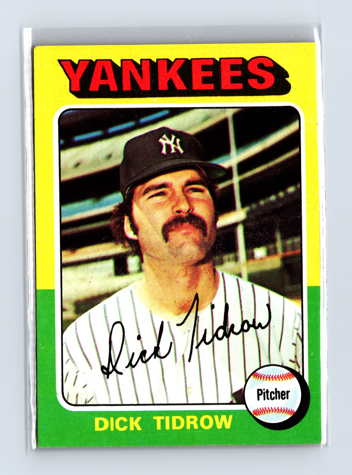 1975 Topps Baseball - SET BREAK - #241 Dick Tidrow