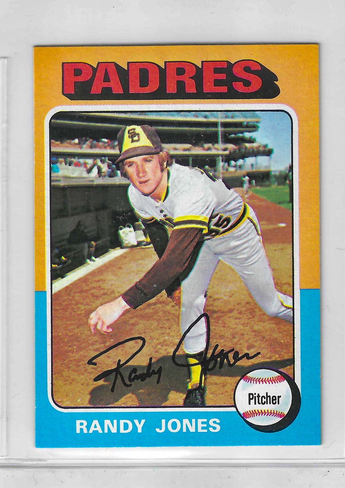 1975 Topps MINI Baseball - SET BREAK - Randy Jones #248