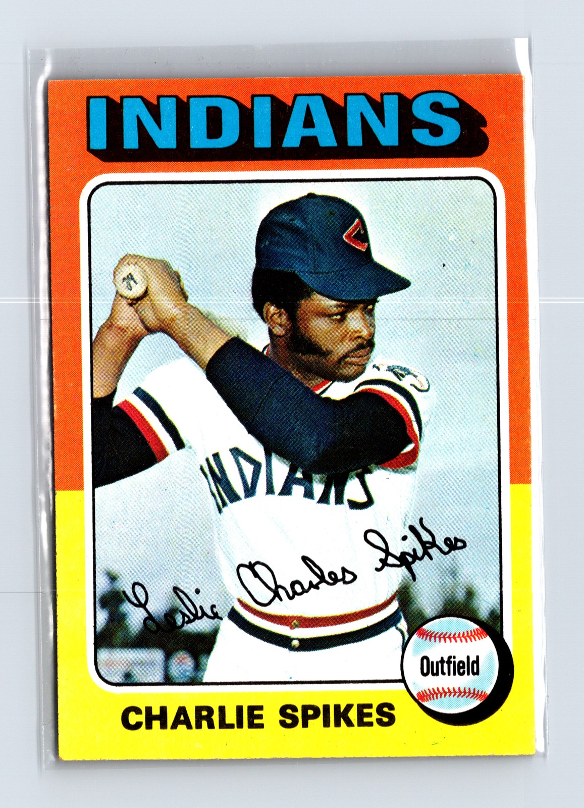 1975 Topps Baseball - SET BREAK - #135 Charlie Spikes