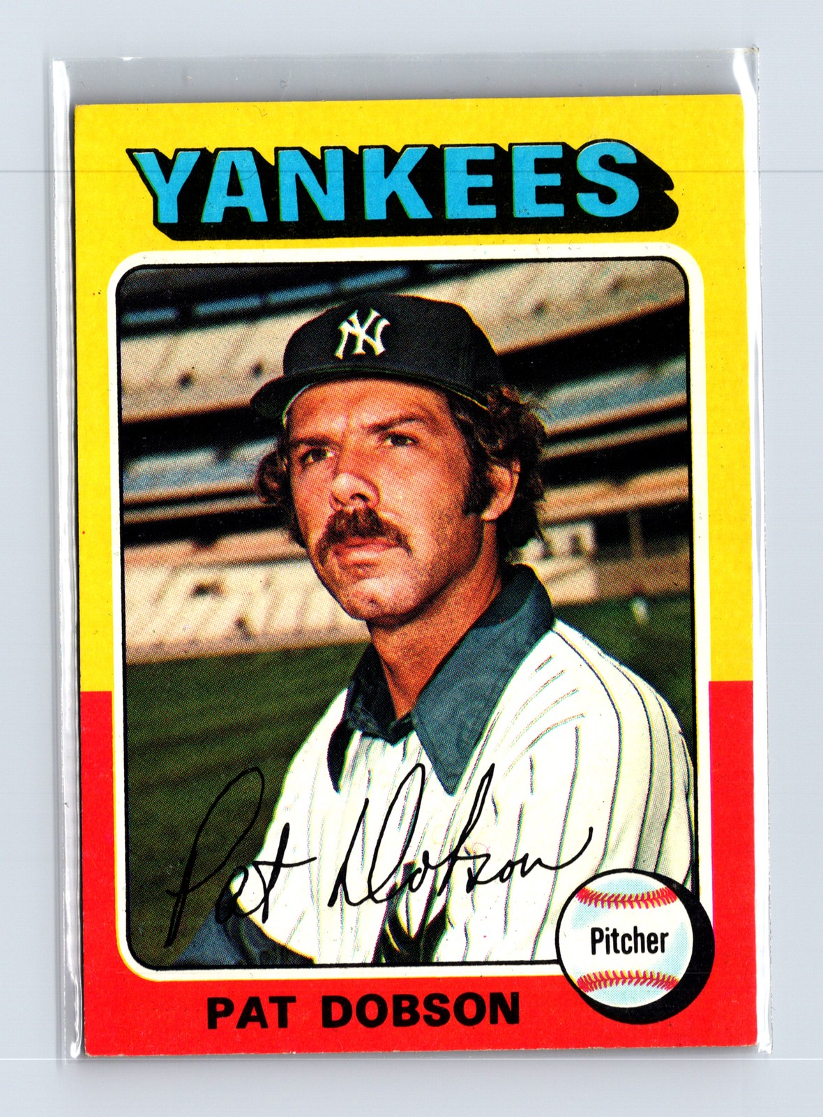 1975 Topps Baseball - SET BREAK - #44 Pat Dobson