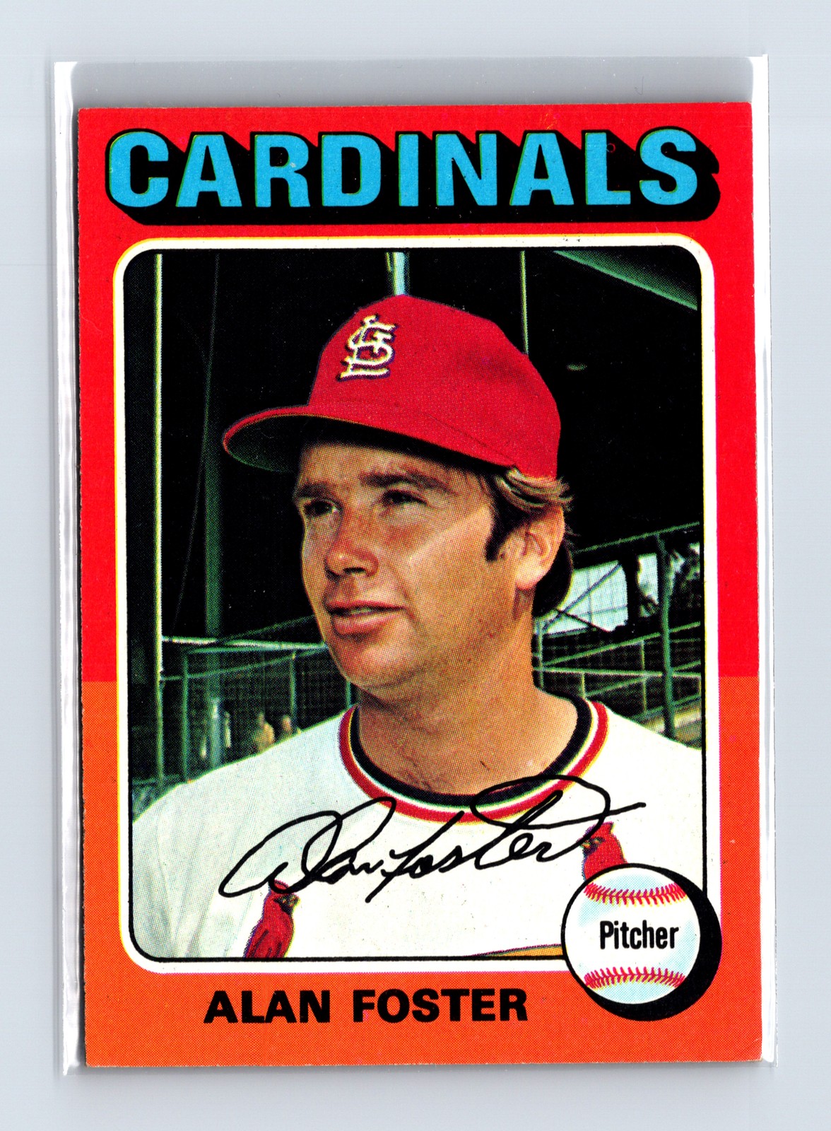 1975 Topps Baseball - SET BREAK - #296 Alan Foster