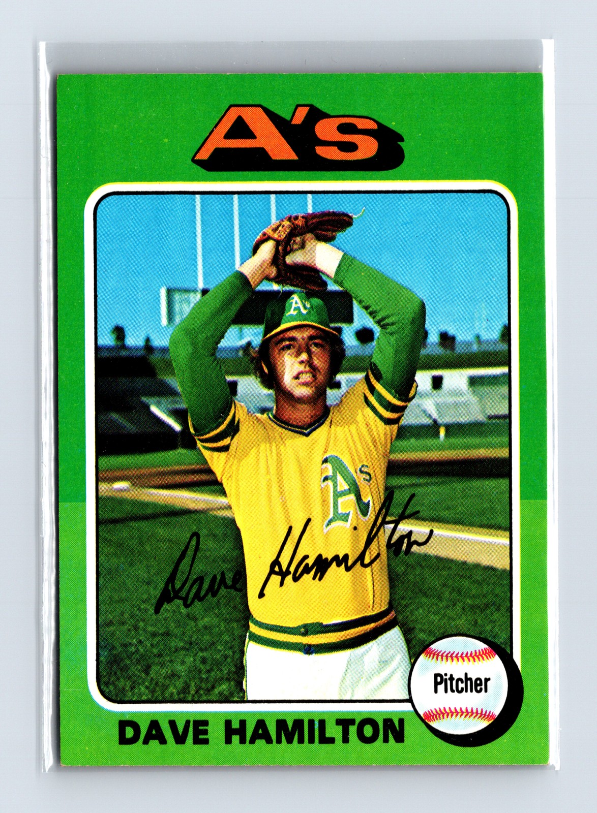 1975 Topps Baseball - SET BREAK - #428 Dave Hamilton