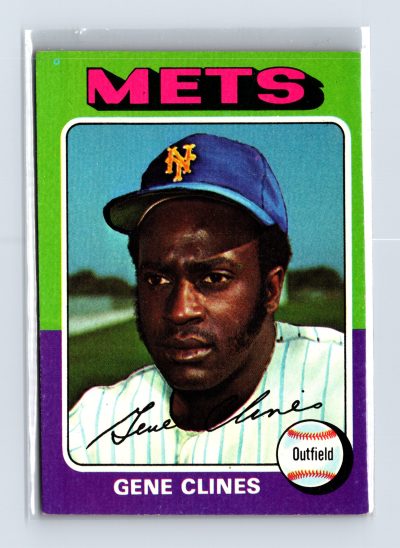 1975 Topps Baseball - SET BREAK - #575 Gene Clines