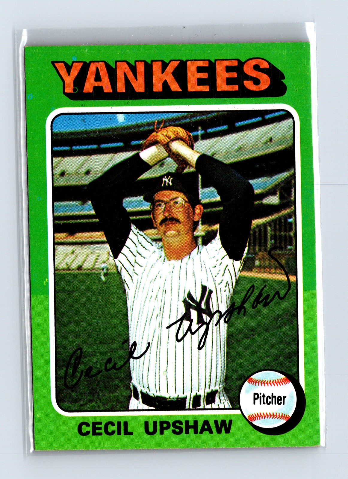 1975 Topps Baseball - SET BREAK - #92 Cecil Upshaw