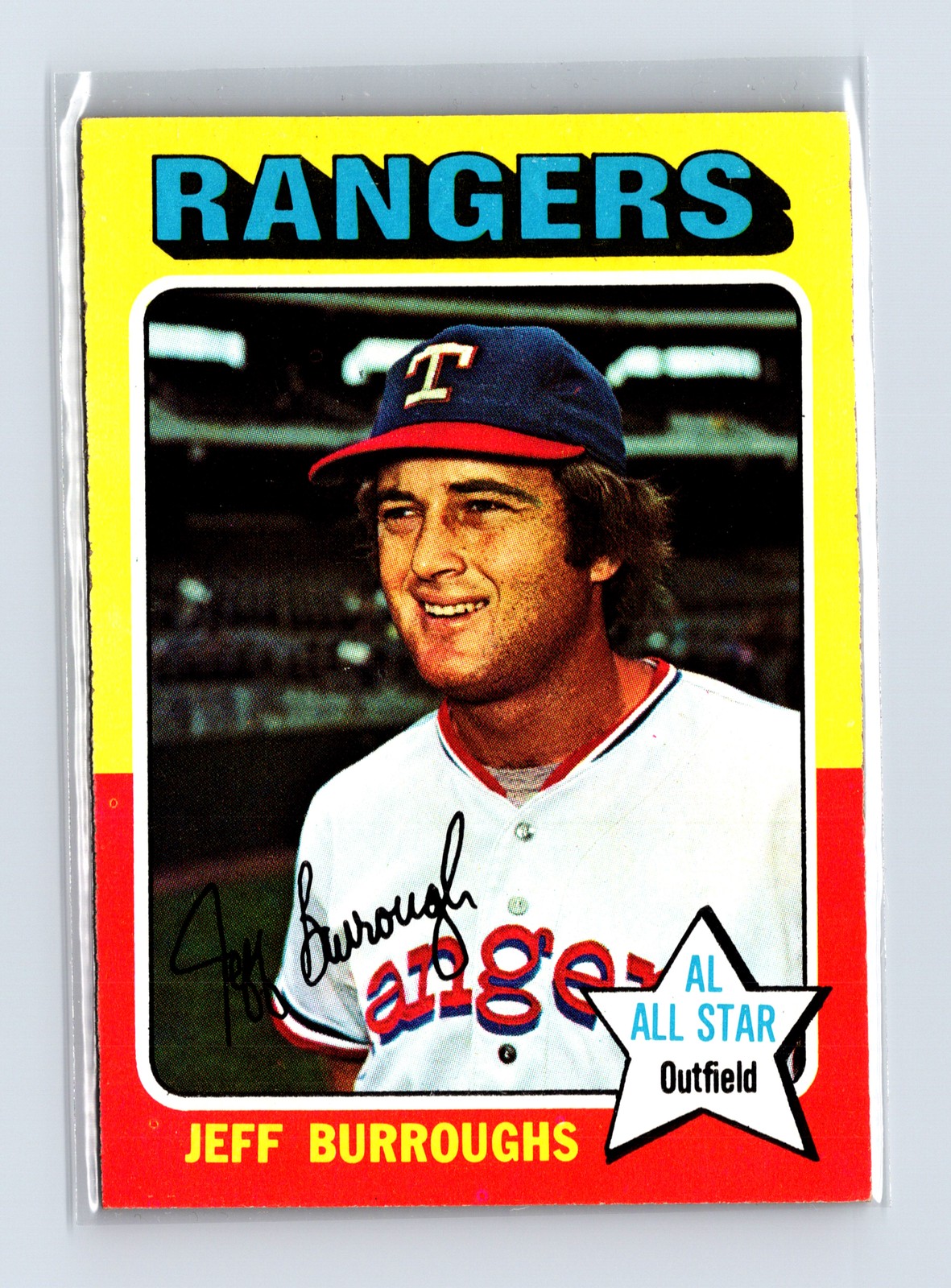 1975 Topps Baseball - SET BREAK - #470 Jeff Burroughs