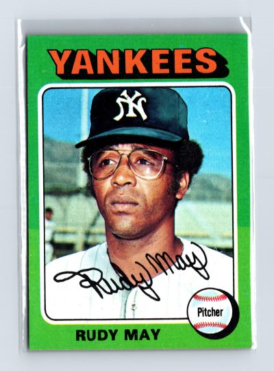 1975 Topps Baseball - SET BREAK - #321 Rudy May