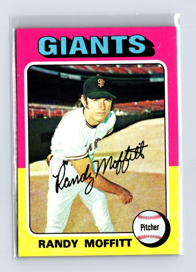 1975 Topps Baseball - SET BREAK - #132 Randy Moffitt