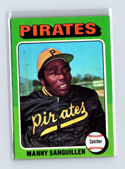 1975 Topps Baseball - SET BREAK - #515 Manny Sanguillen