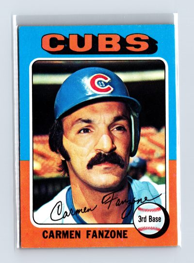 1975 Topps Baseball - SET BREAK - #363 Carmen Fanzone