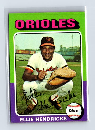 1975 Topps Baseball - SET BREAK - #609 Elrod Hendricks