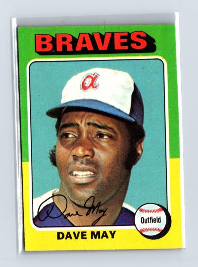 1975 Topps Baseball - SET BREAK - #650 Dave May