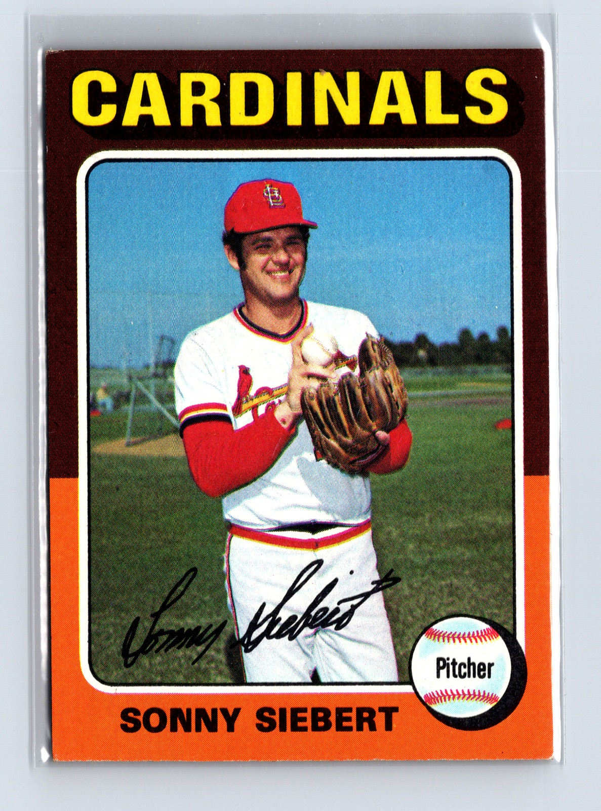 1975 Topps Baseball - SET BREAK - #328 Sonny Siebert