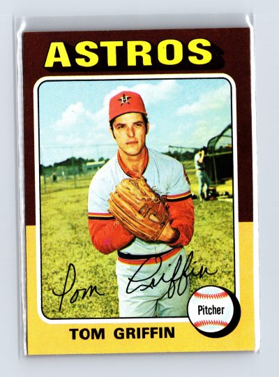 1975 Topps Baseball - SET BREAK - #188 Tom Griffin