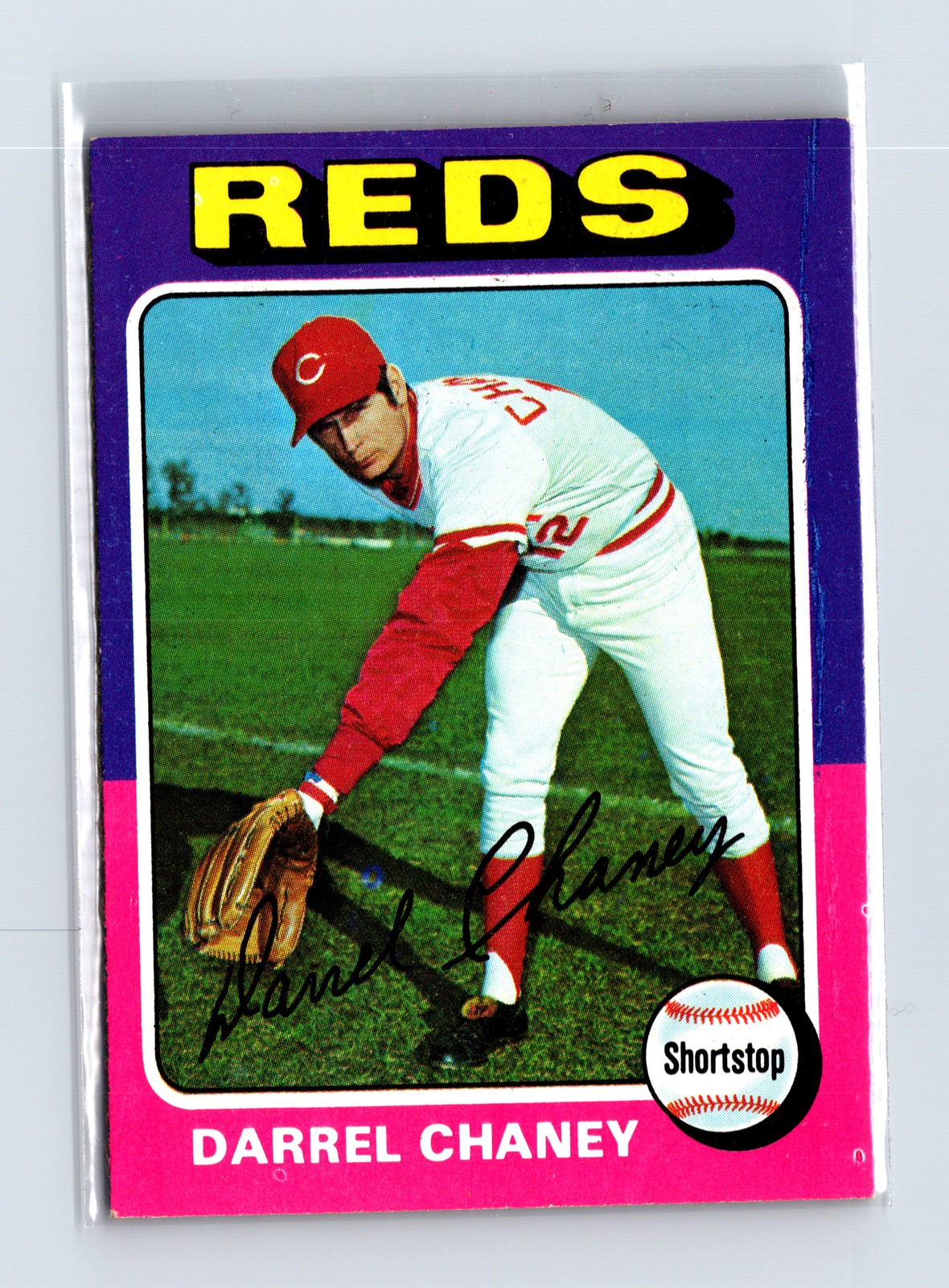 1975 Topps Baseball - SET BREAK - #581 Darrel Chaney