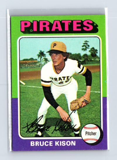 1975 Topps Baseball - SET BREAK - #598 Bruce Kison