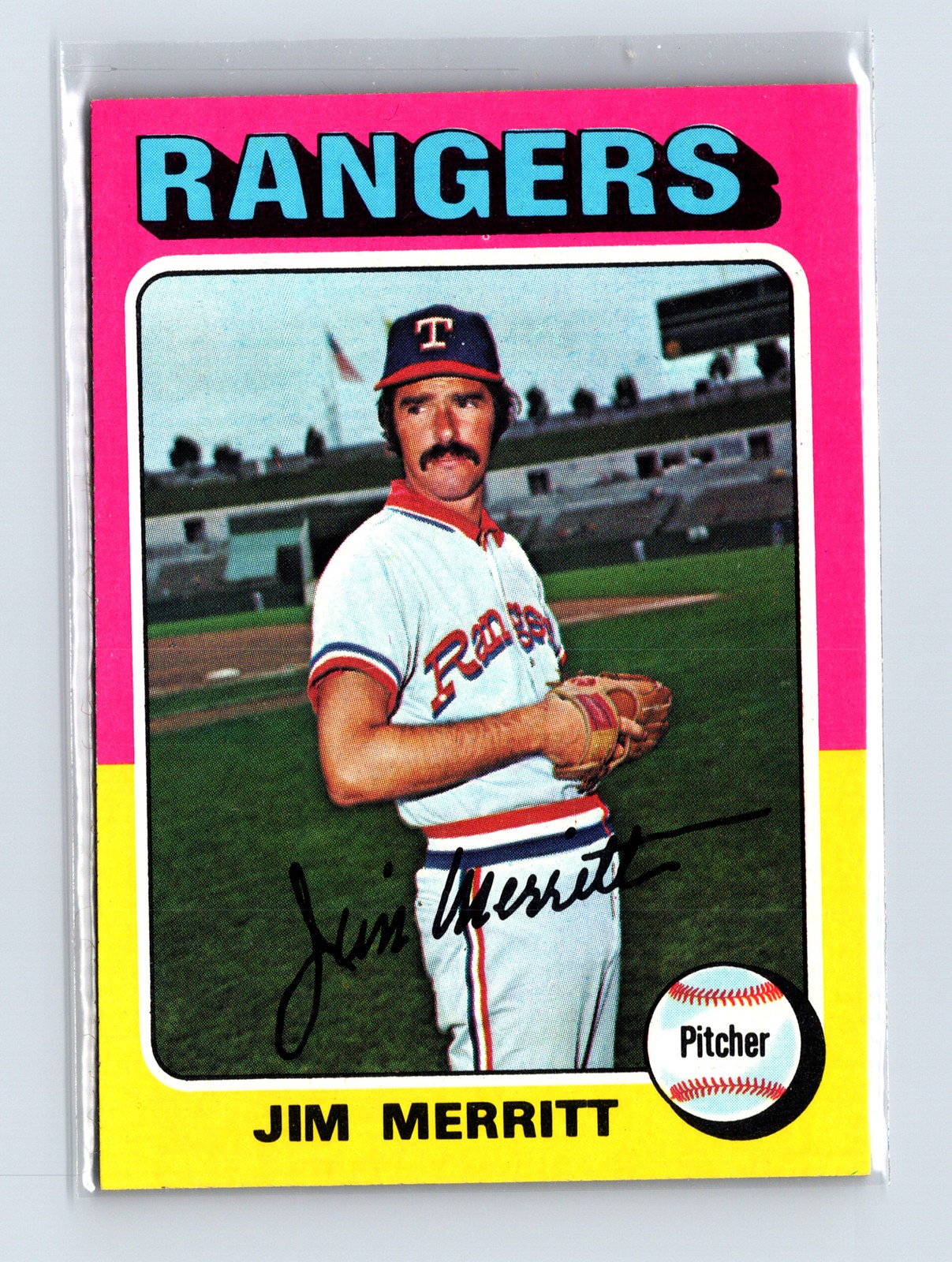 1975 Topps Baseball - SET BREAK - #83 Jim Merritt