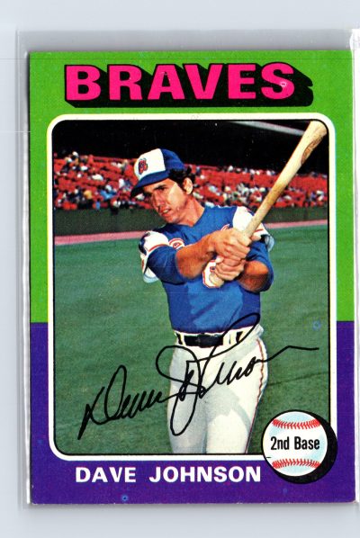 1975 Topps Baseball - SET BREAK - #57 Dave Johnson