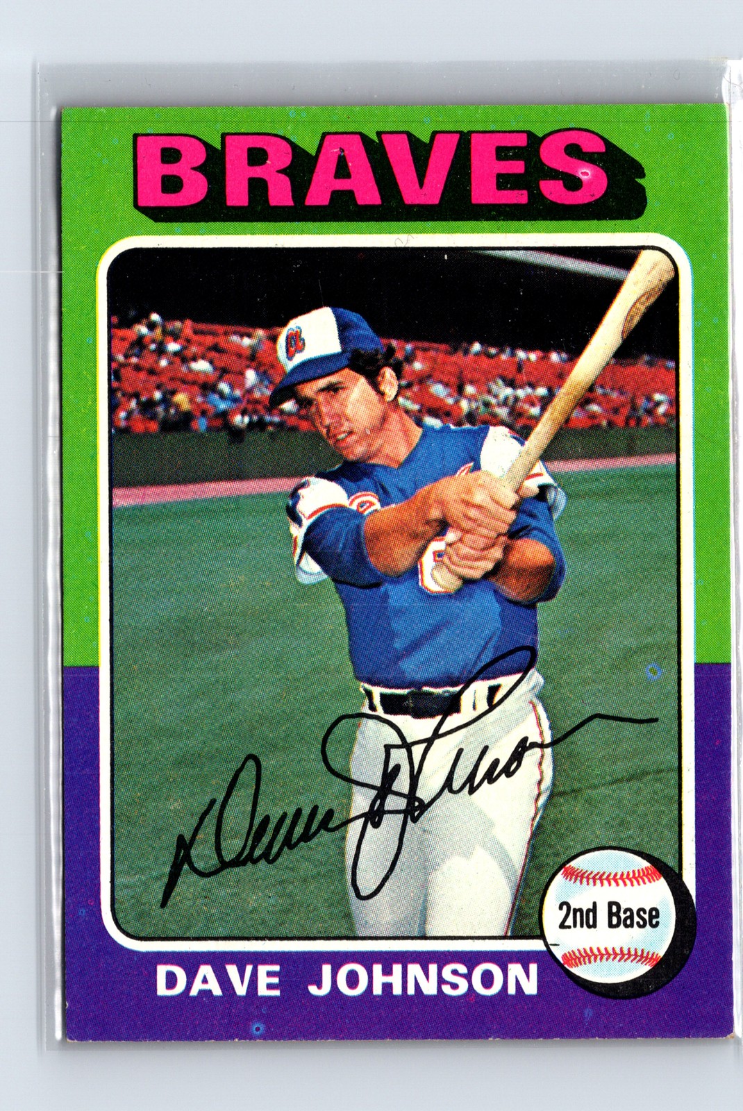 1975 Topps Baseball - SET BREAK - #57 Dave Johnson