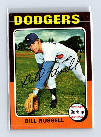 1975 Topps Baseball - SET BREAK - #23 Bill Russell