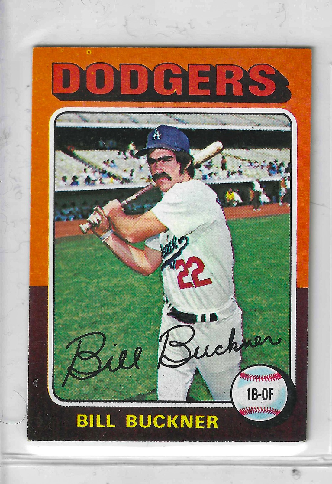 1975 Topps MINI Baseball - SET BREAK - Bill Buckner #244