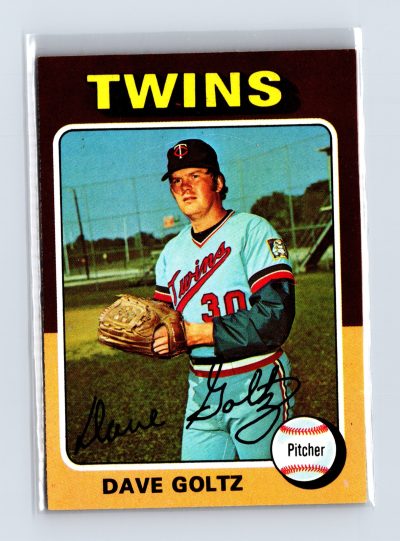 1975 Topps Baseball - SET BREAK - #419 Dave Goltz