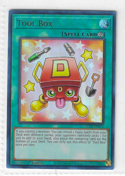 Yu-Gi-Oh! Tool Box BLCR-EN021 Ultra Rare 1st Edition
