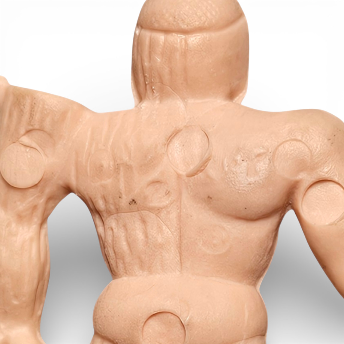 Vintage Flesh M.U.S.C.L.E. Rubber Kinkeshi Bam Bam Ji Kinnikuman - Image 3