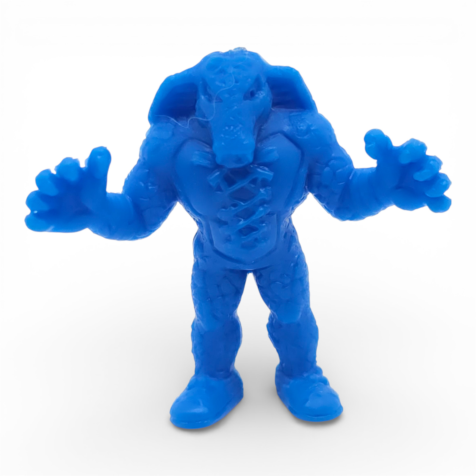 Vintage Blue M.U.S.C.L.E. #072 Sunigator(A) Kinnikuman Muscle Men Mattel