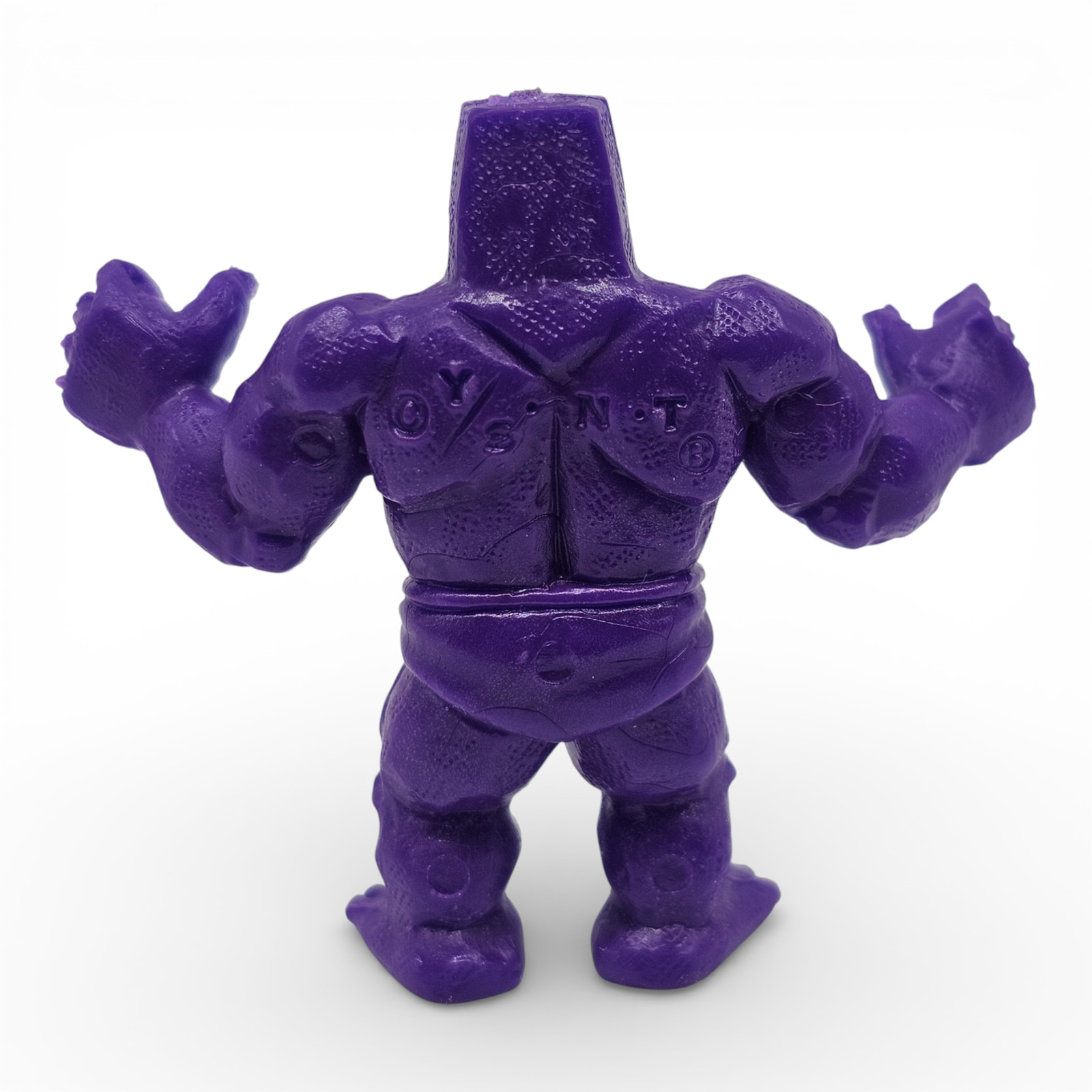 Vintage Purple M.U.S.C.L.E. #081 Amelman Kinnikuman Muscle Men Mattel - Image 2