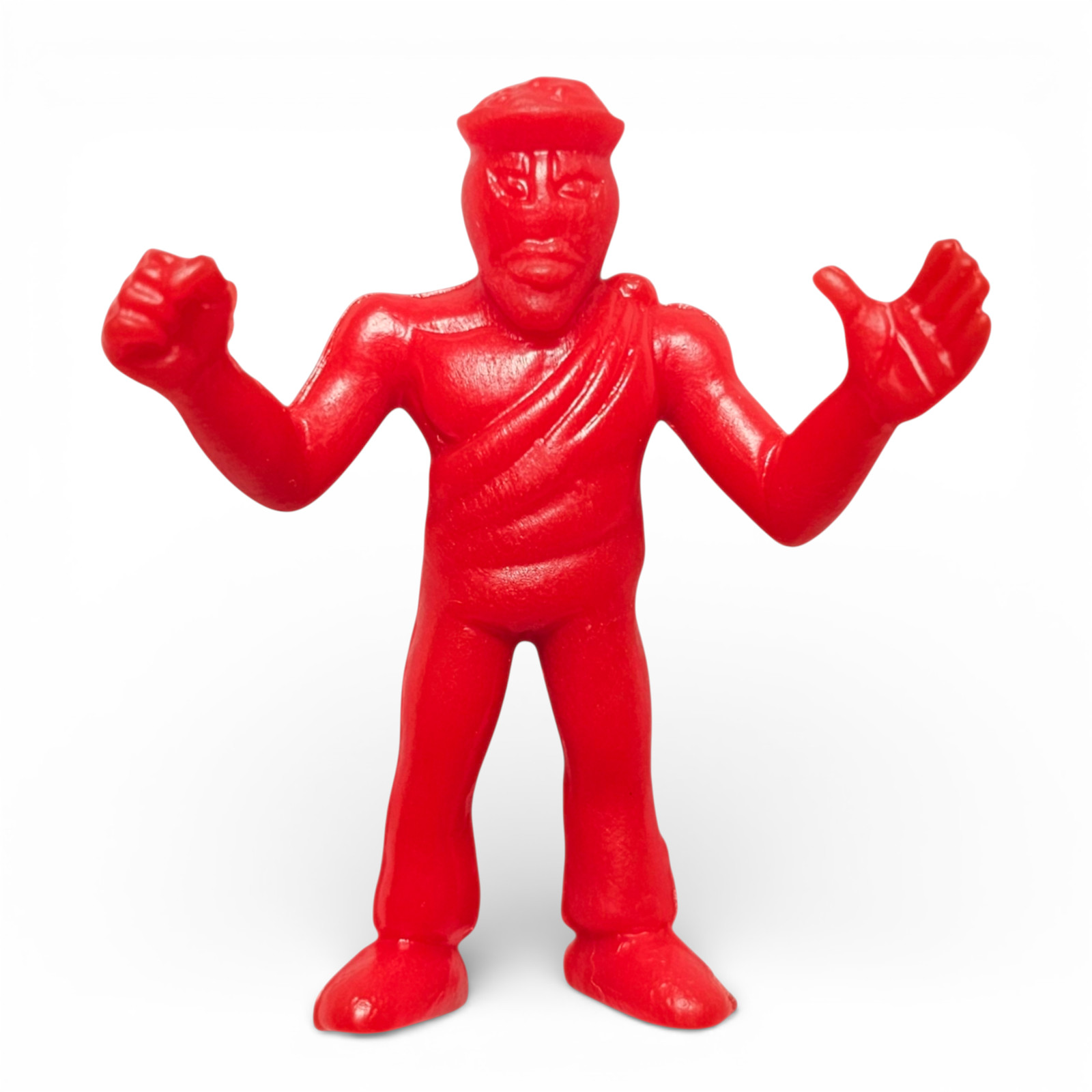 Vintage Red M.U.S.C.L.E. #043 Curry Cook Kinnikuman Muscle Men Mattel