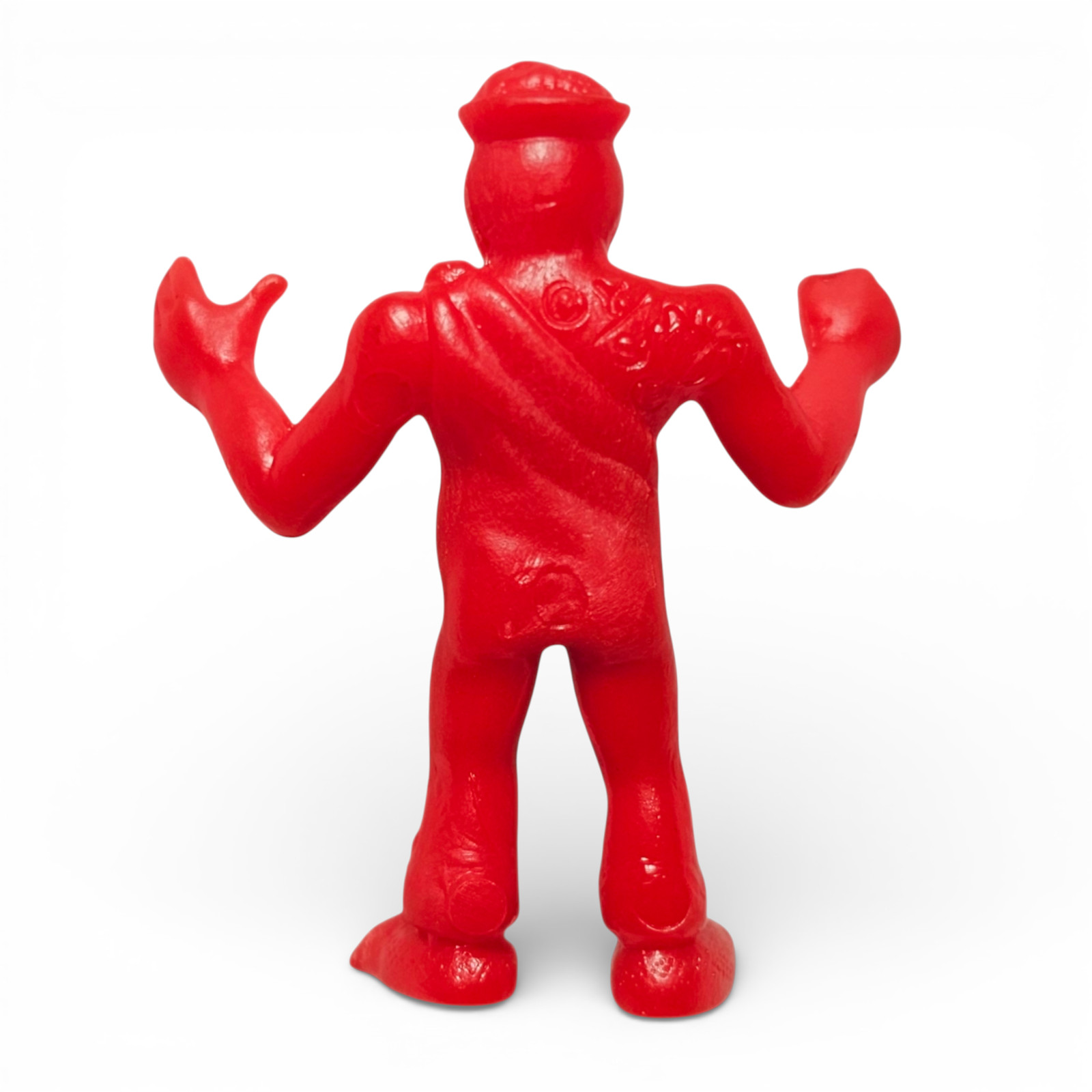 Vintage Red M.U.S.C.L.E. #043 Curry Cook Kinnikuman Muscle Men Mattel - Image 2