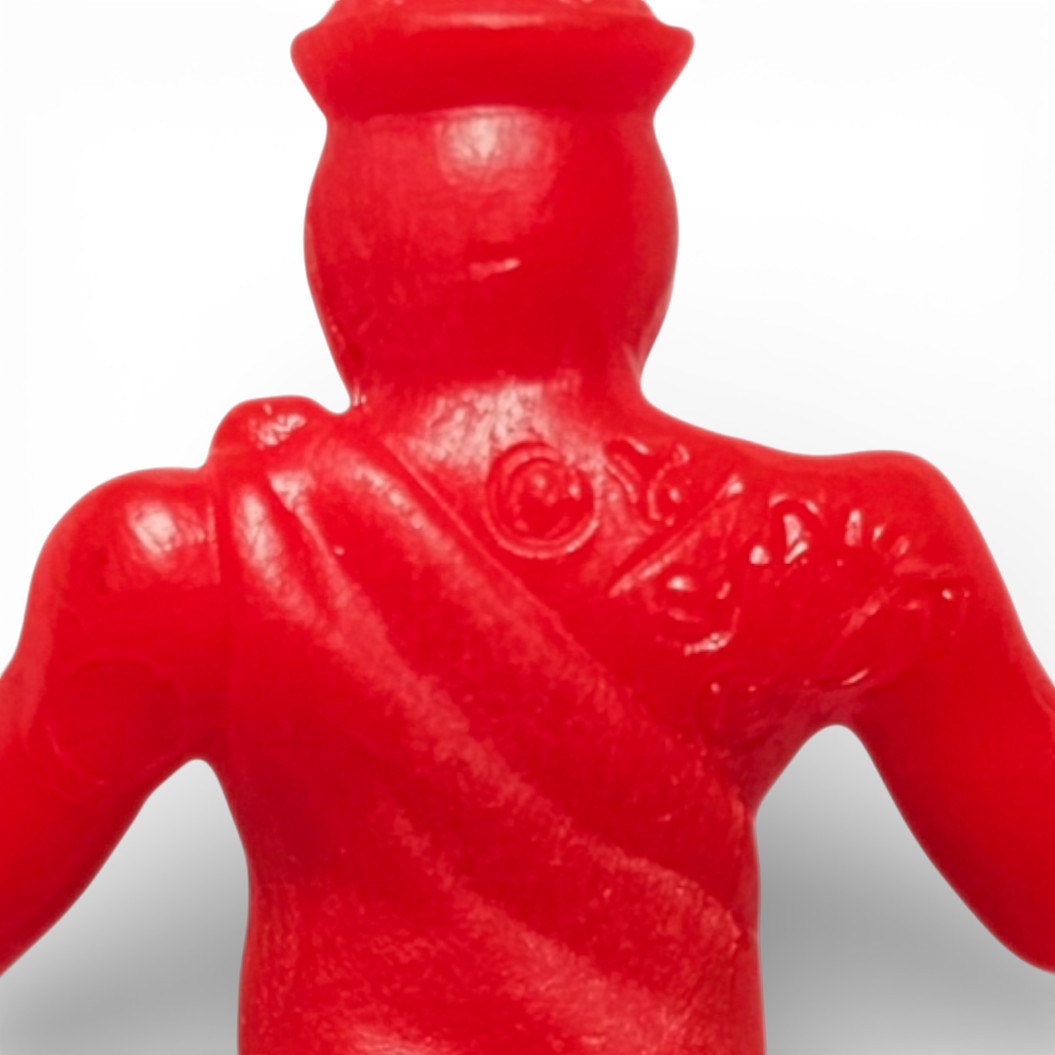 Vintage Red M.U.S.C.L.E. #043 Curry Cook Kinnikuman Muscle Men Mattel - Image 3