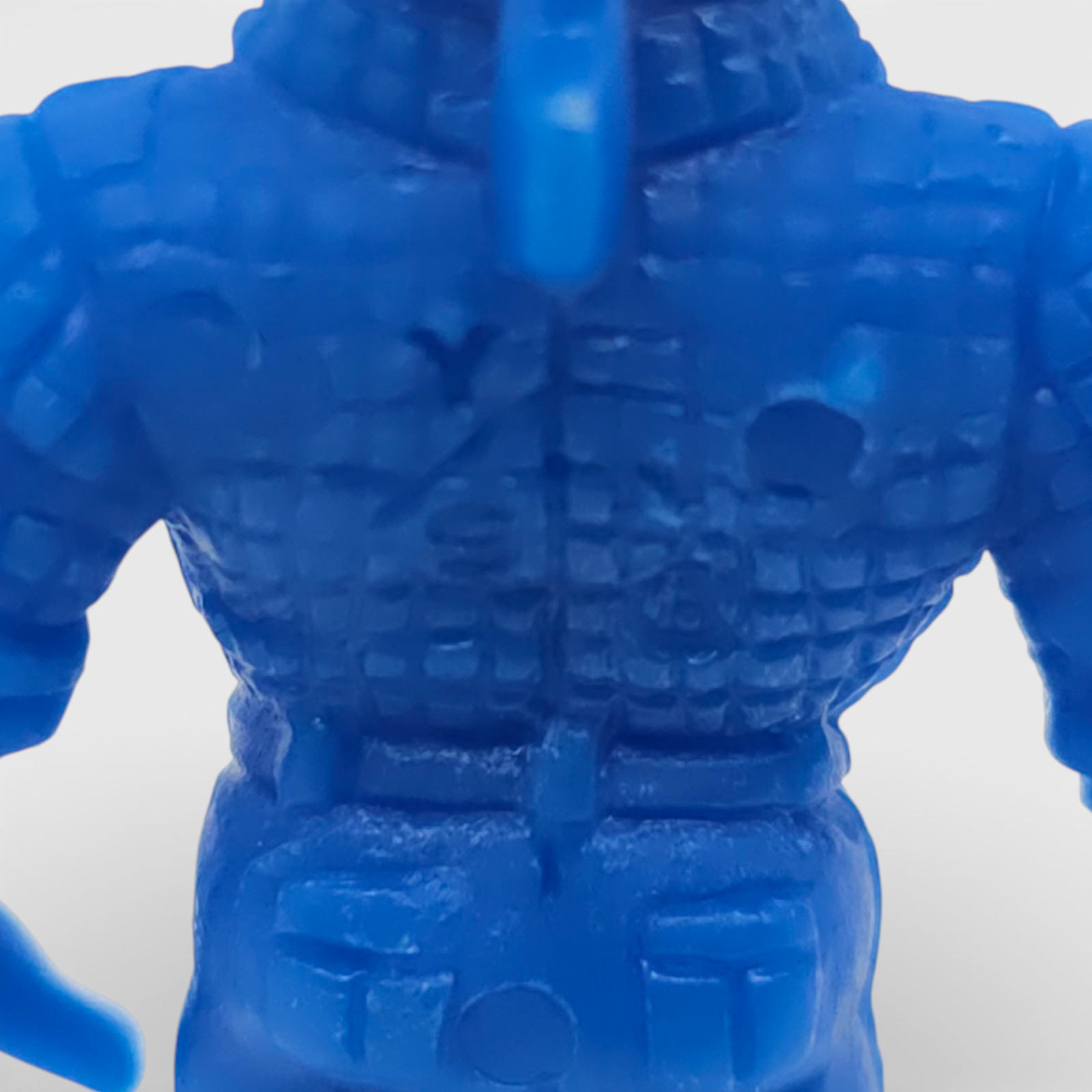 Vintage Blue M.U.S.C.L.E. #155 Shyaneruman Kinnikuman Muscle Men Mattel - Image 3