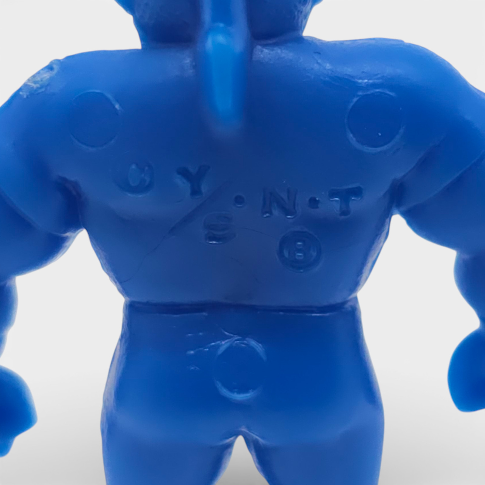 Vintage Blue M.U.S.C.L.E. #196 Nusuto George Kinnikuman Muscle Men Mattel - Image 3