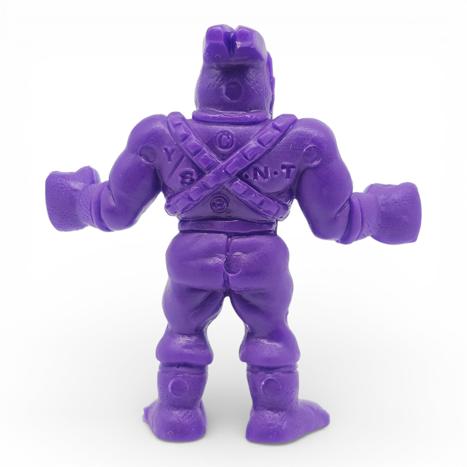 Vintage Purple M.U.S.C.L.E. #079 Hammerhead Kinnikuman Muscle Men Mattel - Image 2