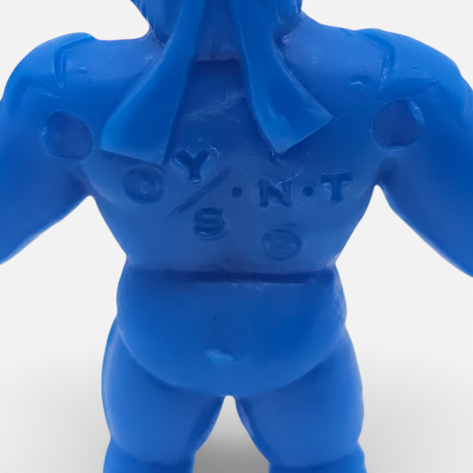 Vintage Blue M.U.S.C.L.E. #200 Terryman(E) Kinnikuman Muscle Men Mattel - Image 3