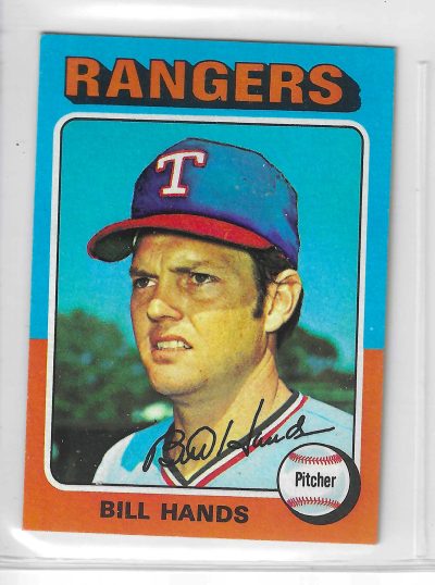 1975 Topps MINI Baseball - SET BREAK - Bill Hands #412