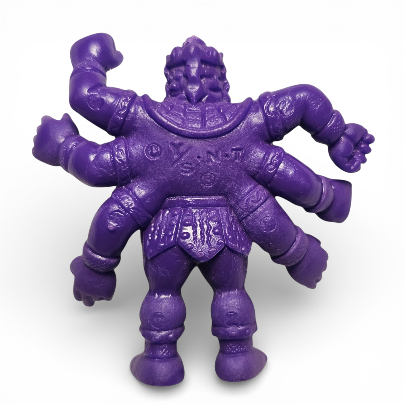 Vintage Purple M.U.S.C.L.E. #129 Ashuraman(C) Kinnikuman Muscle Men Mattel - Image 2