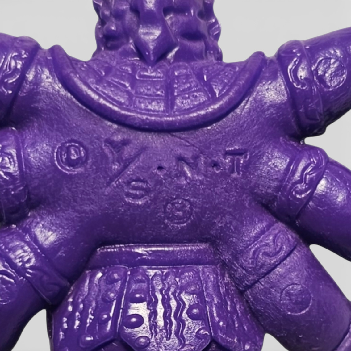 Vintage Purple M.U.S.C.L.E. #129 Ashuraman(C) Kinnikuman Muscle Men Mattel - Image 3