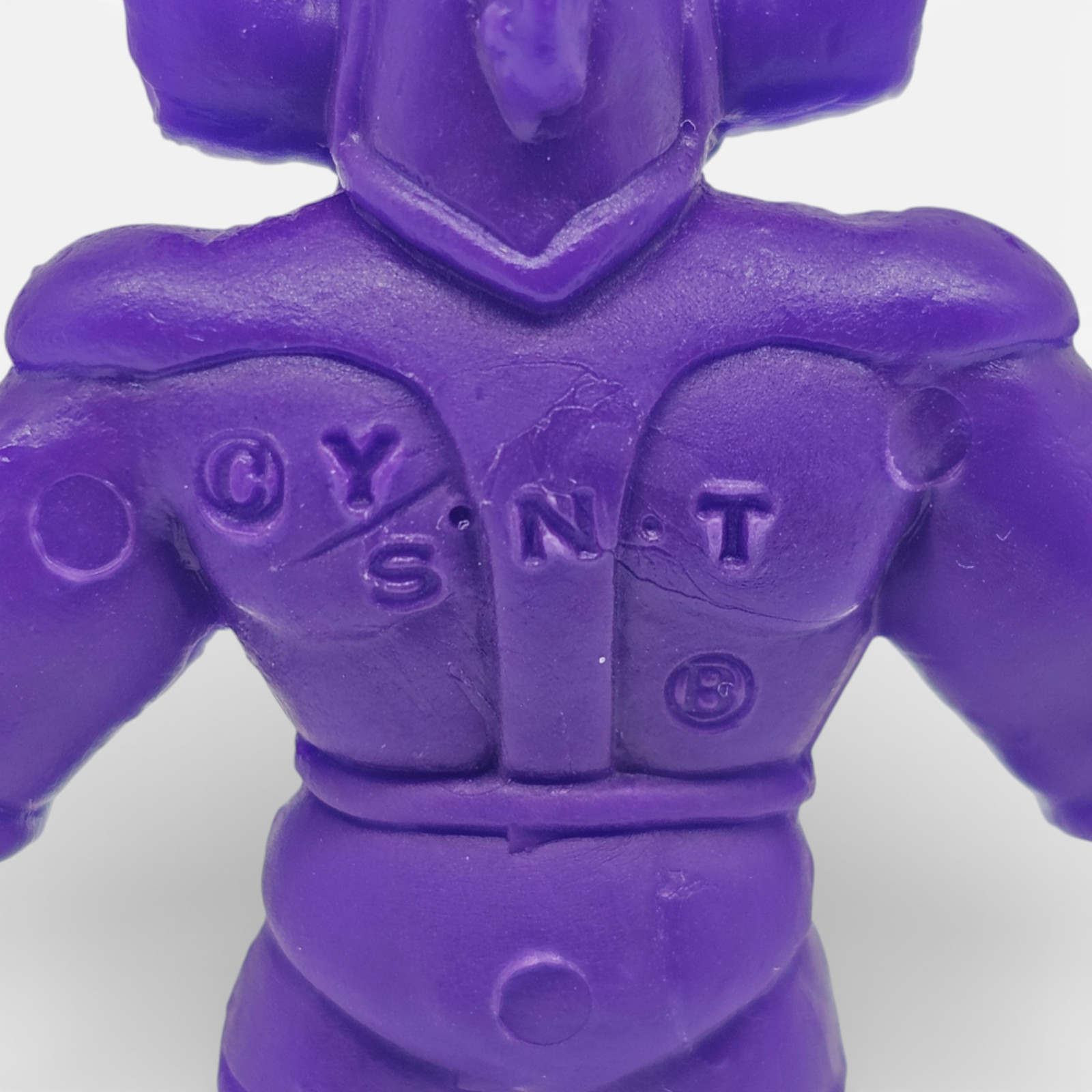 Vintage Purple M.U.S.C.L.E. #180 Black Knight Kinnikuman Muscle Men Mattel - Image 3